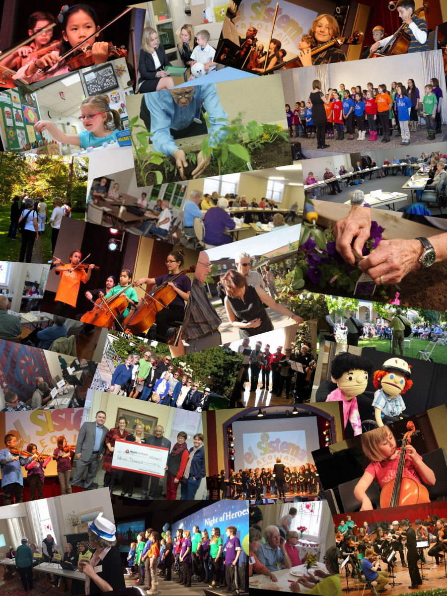 Westminster College Foundation Grant Recipients Collage